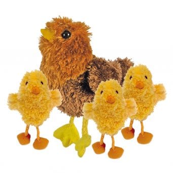 Erica and Chicks Finger Puppets