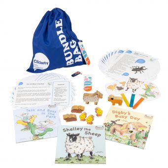 Early Sound play Bundle 5 with wooden animals